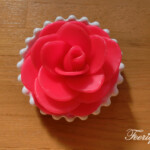 ローズキャンドル (レッド)