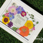 押し花ミニフレーム