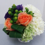 ゲストテーブルの花