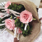 ステムを使った花束アレンジ
E.Kさん作品